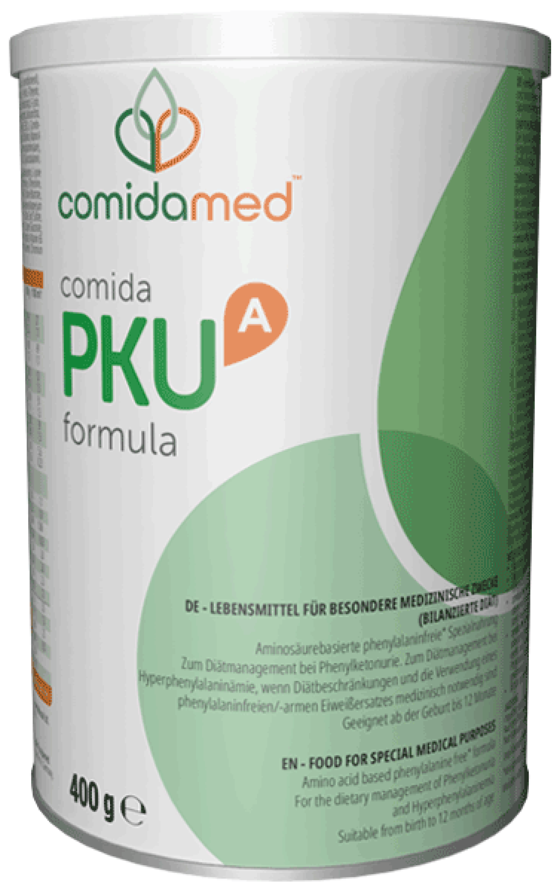 can of comida PKU A formula